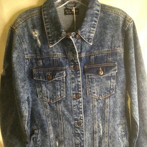 Blue Age Denim Jacket, Size: M